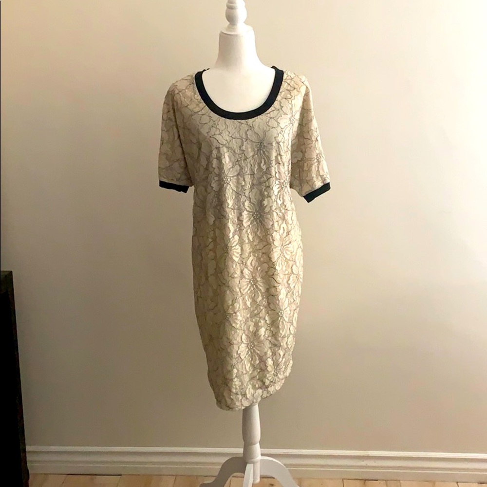 Lace, midi dress